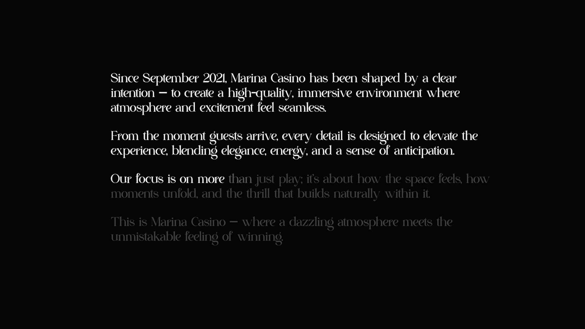 Marina Casino — 2